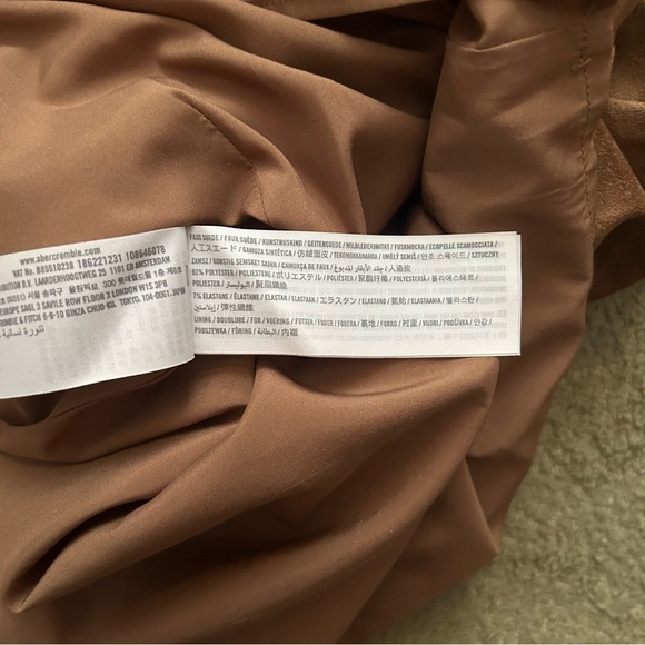 Abercrombie & Fitch Suede Mini Skirt - Picture 5 of 5